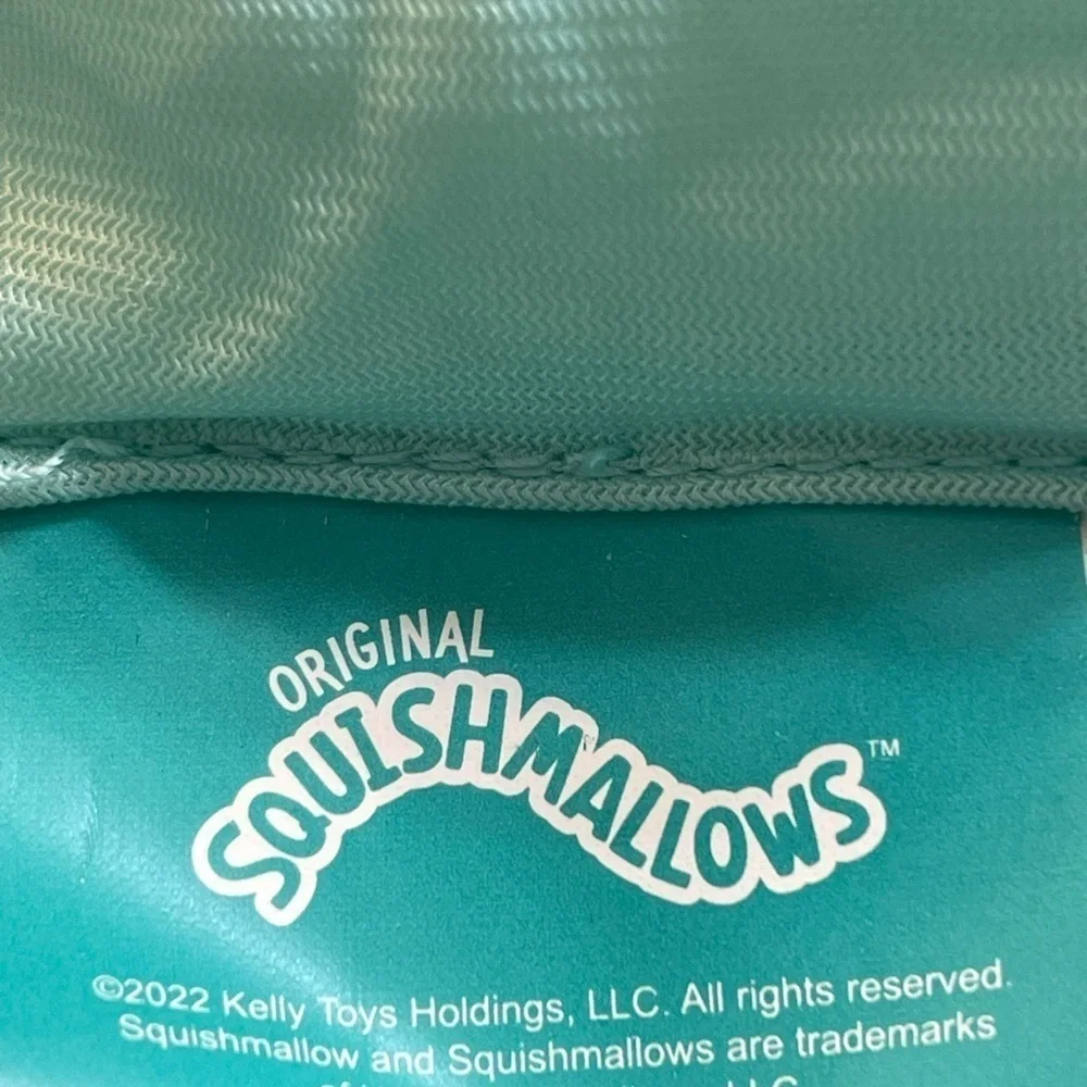 Original Squishmallows Plush Winston the Owl Backpack - Color Teal - 2022